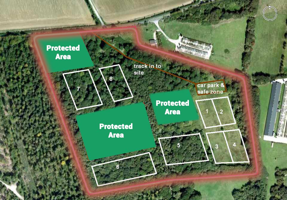 sitemap Layout of Gunsmoke Paintball